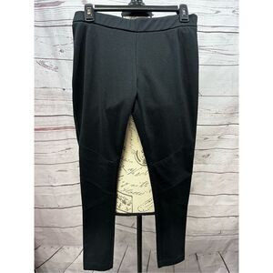 Banana Republic medium petite black skinny leggings ‎ side zip (#1823)
